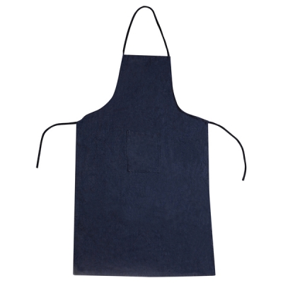 日本亚速旺 ASONE 布围裙 蓝色 棉 CC-5025-02 蓝色 棉