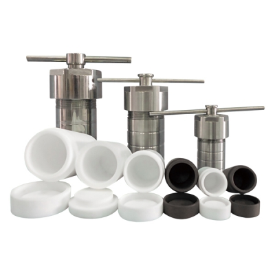 日本亚速旺 ASONE 水热合成反应釜 280℃内杯 25ml 1个 CC-5091-26 400ml 280度高温PPL内村