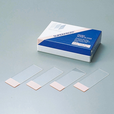 MATSUNAMI松浪 高級载玻片(松浪硝子)S2443 粉红色(100片)盒) 2-150-03 S2443