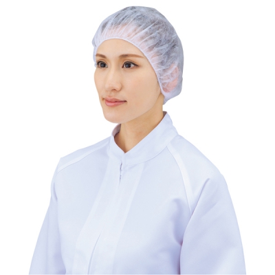 日本亚速旺 ASONE 一次性帽子 (已γ线灭菌) CN207-ST 100件袋 1-7046-31 CN207-ST