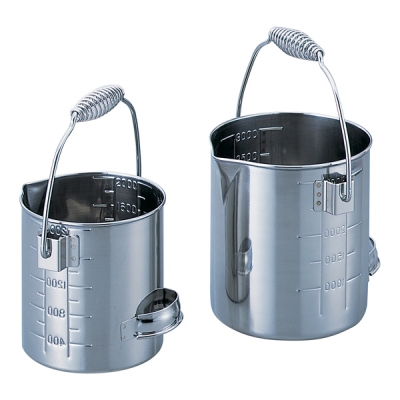 日本亚速旺 ASONE 带把手不锈钢杯 3L (1个) 4-5652-03 3L