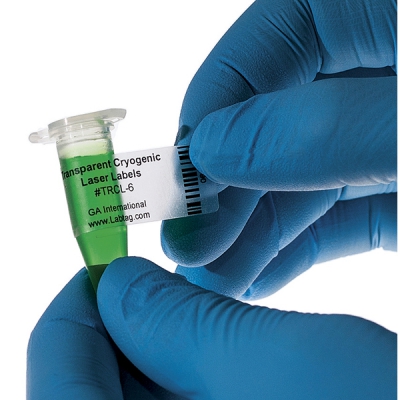 日本亚速旺 ASONE 易撕透明激光打印低温标签 TRCL-9 1袋(16张) 3-8730-02 TRCL-9