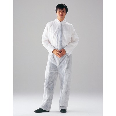 日本亚速旺 ASONE 无纺布连体服CN401A-L 1件 C1-7051-01 CN401A-L