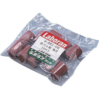 ASONE 亚速旺  红橡胶栓NO41个装