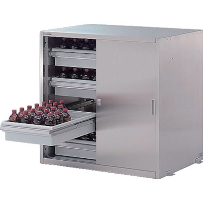 ASONE  亚速旺 不锈钢药品库WN-990S4