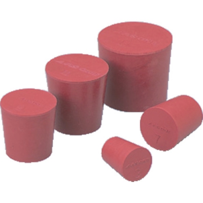 ASONE 亚速旺  红橡胶栓No.7