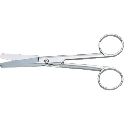 ASONE 亚速旺 2-534-01-AS剪刀NO8直发刀两钝器120螺丝止