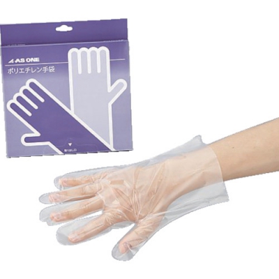 ASONE 亚速旺 2-4975-01-AS聚乙烯手套经济外恩博斯L（100枚装）