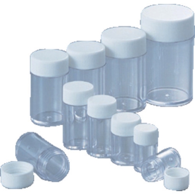 ASONE 亚速旺 4-10254-08-AS苯乙烯螺丝瓶No.8 50入