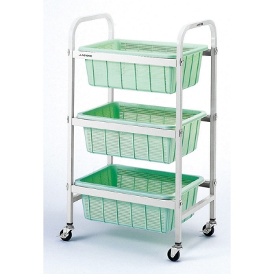 日本亚速旺 ASONE TY-3 三层台车 三段ワゴン WAGON BASKET 4-149-01