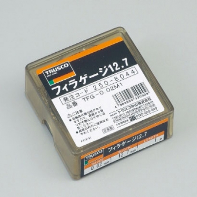 日本亚速旺 ASONE TFG-0.02M1 塞尺 （间隙测量胶带）フィラーゲージ FEELER GAUGE 81-0017-01