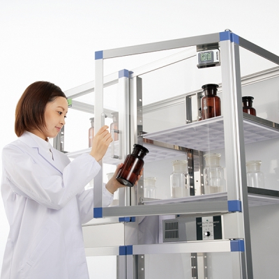 日本亚速旺 ASONE SP-SFN-P 自动防潮箱 （FN型）オートドライデシケーターFN DESICCATOR AUTO-DRY 1-5503-81