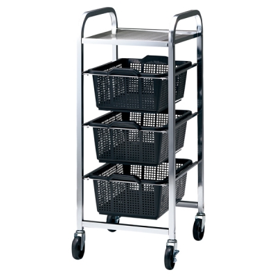 日本亚速旺 ASONE MT-5053 带筐台车 カゴ付ワゴン WAGON BASKET C3-607-01