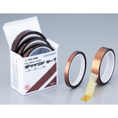 日本亚速旺 ASONE 聚酰亚胺胶布 WS-127069-3 3卷箱 1-3993-05