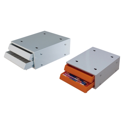 日本亚速旺 ASONE 蜡块存储柜 容纳约252个 白色 有隔断51041600 CC-5246-03 51041600