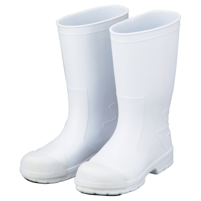 日本亚速旺 ASONE 耐油长靴(加鞋头套轻量型) 白色24cm (1双) 2-3820-05 男性用