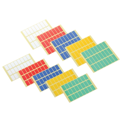 日本亚速旺 ASONE 实验室用方形标签 长方形23.5 蓝色 10张袋 3-5381-03