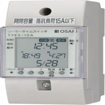 日本 大崎电业 OSAK TYE5-1SA TYE5-1SAK 定时自动开关