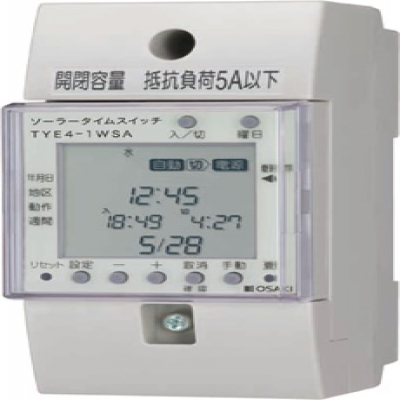 日本 大崎电业 OSAK TYE4-1WSA TYE4-1WSAK  定时自动开关