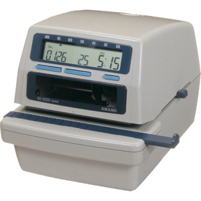 日本 AMANO 安满能 NS5100 电子时间戳