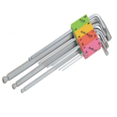 日本 ASH 旭金属工业 AQTS910 长圆珠笔六角钥匙扳手套装