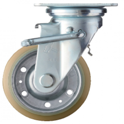 日本 Hammer 锤牌 413J-UBB125 顶板聚氨酯脚轮