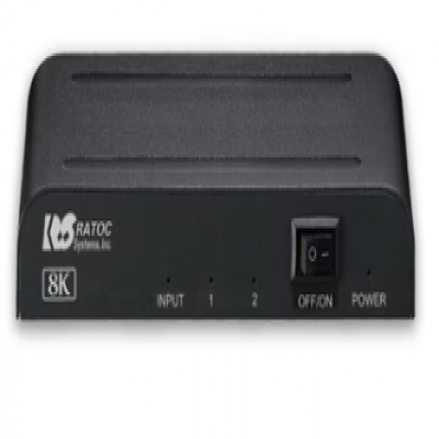 日本 RATOC Systems RS-HDSP2-8K 8K兼容 1输入 2输出 HDMI分线器