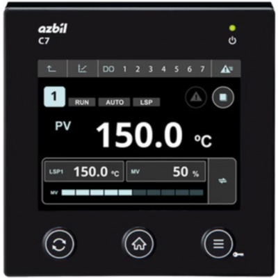 日本 Azbil 山武 C7GA310F00DB0 图形控制器